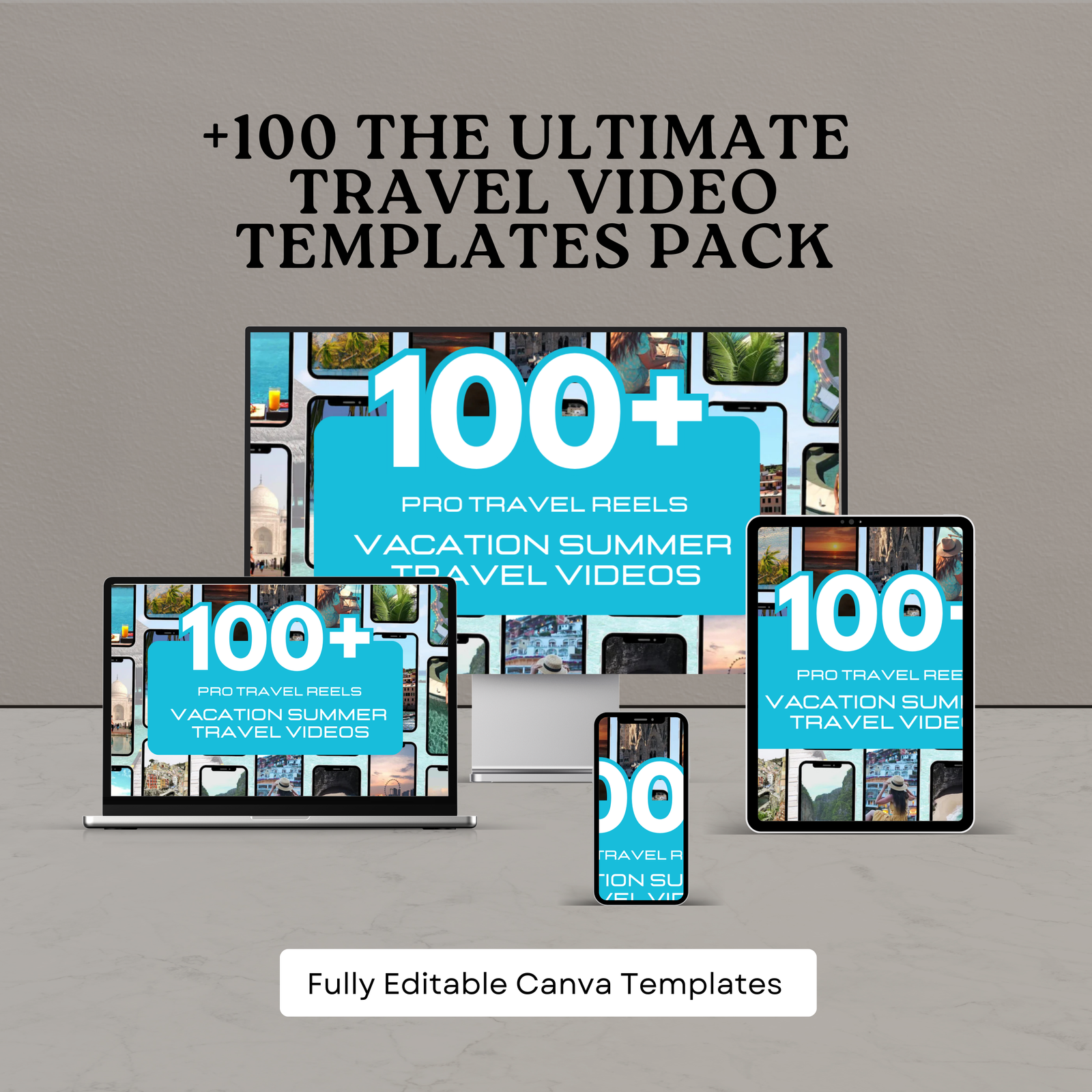 The Ultimate Travel Video Templates Pack